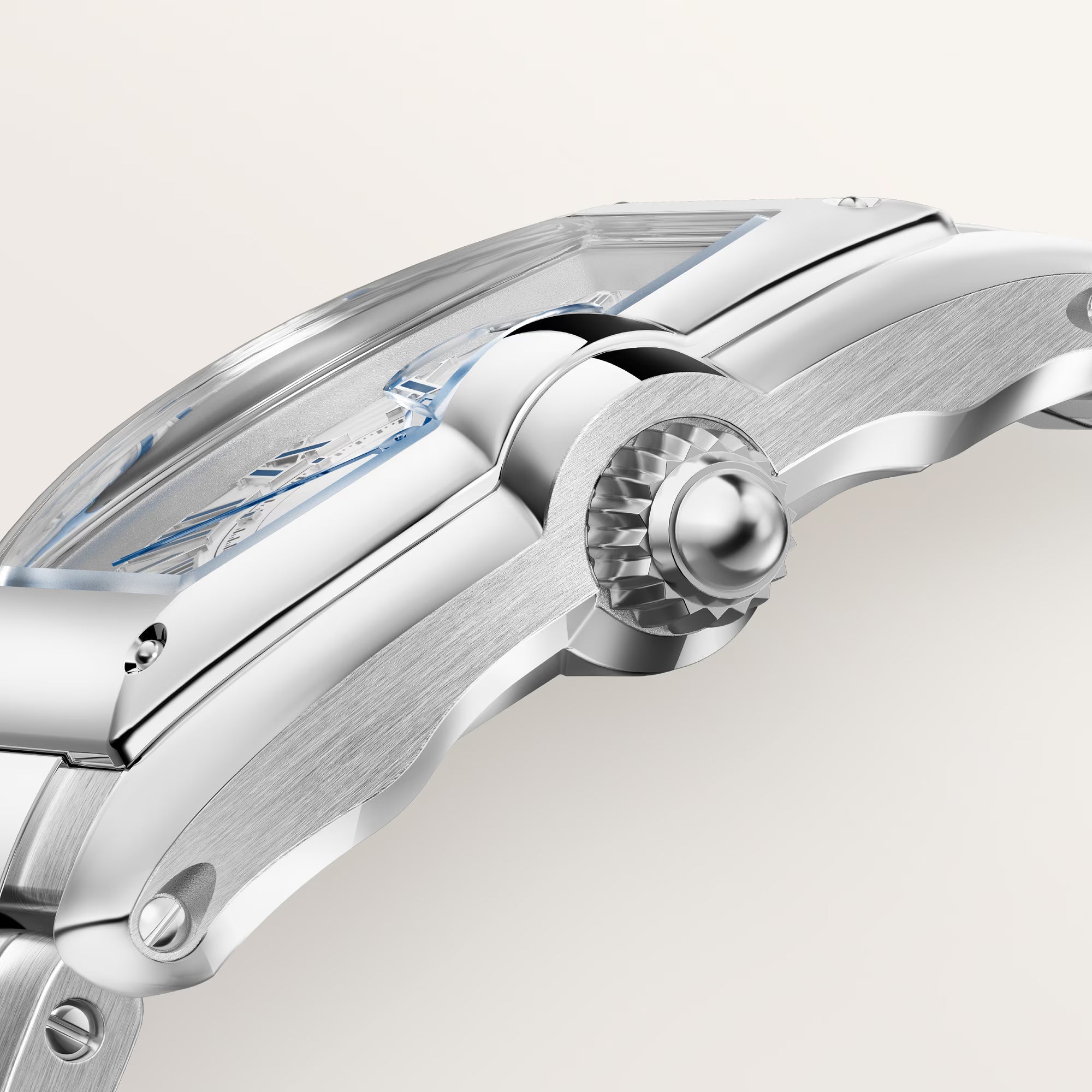 Roadster Large Model | 39mm, Stainless Steel, Silver Dial