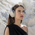 Focal Bathys Over-Ear Hi-Fi Bluetooth Wireless Headphones with Active Noise Cancellation (Dune)