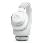 JBL Live 770NC Wireless Over-Ear Adaptive Noise Cancelling Headphones (White)
