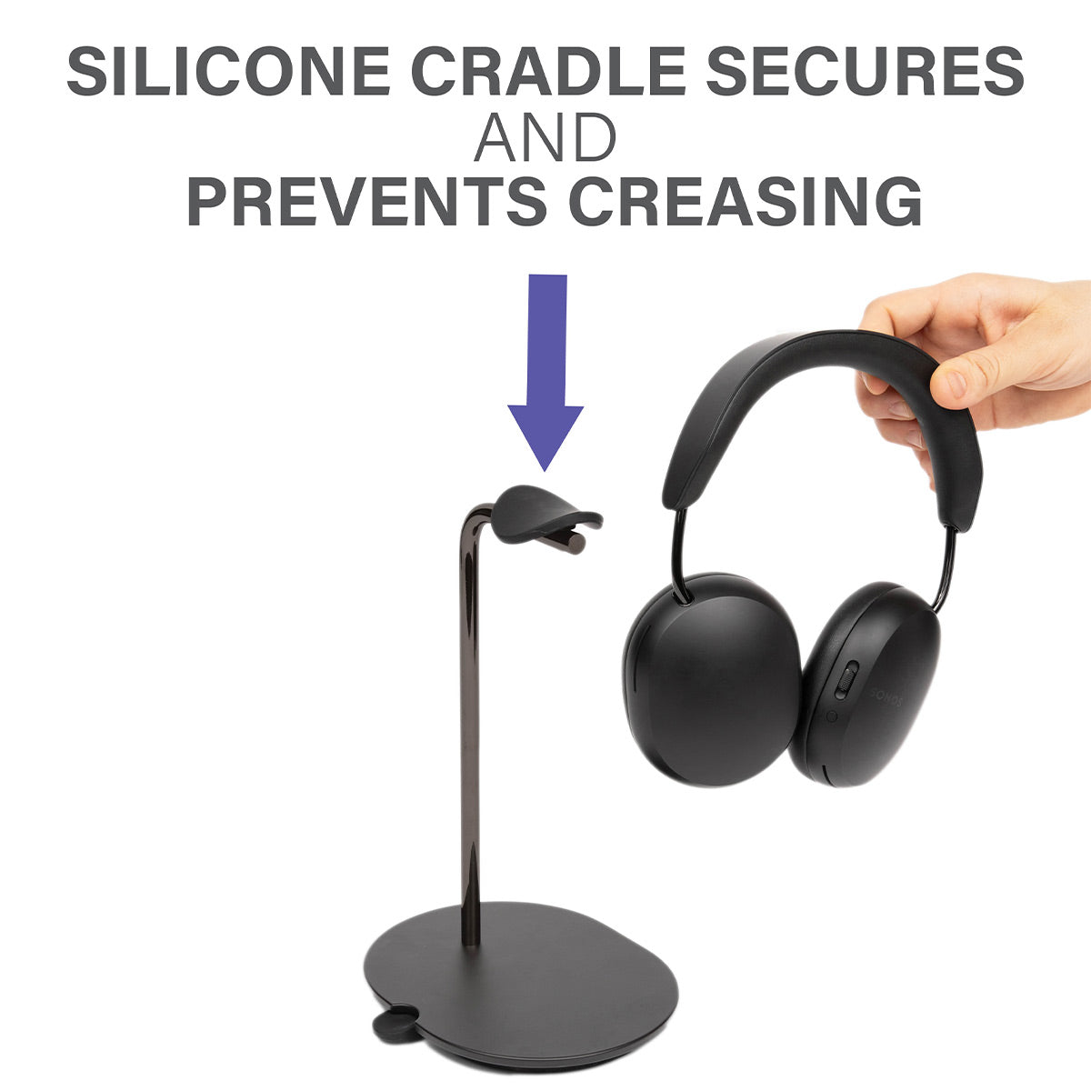 Sanus Headphone Stand for Sonos Ace (Black)