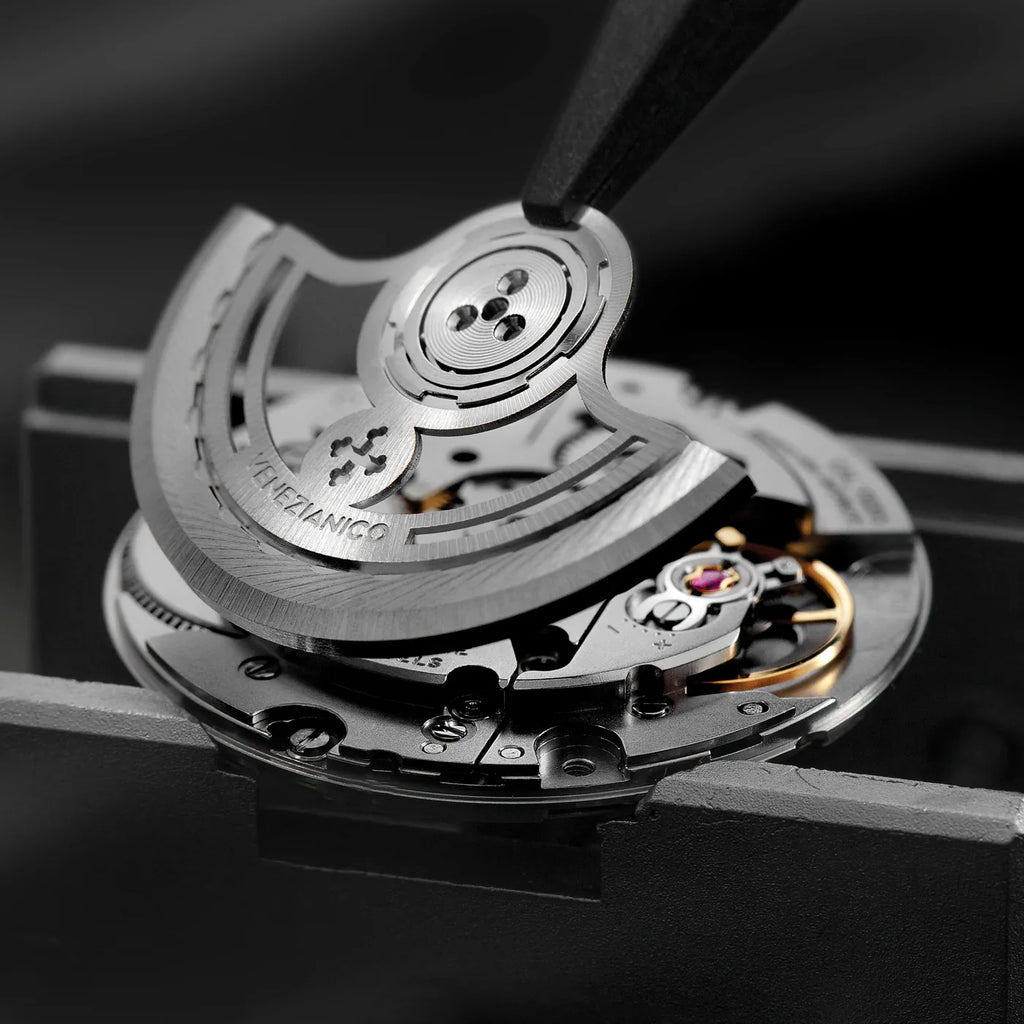 Venezianico Nereide GMT Ceratung Black Automatic Men's Watch
