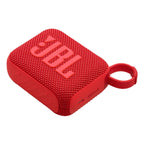 JBL Go 4 Ultra Portable Bluetooth Speaker Bundle with gSport Case (Red)