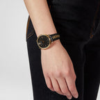 Versace Ladies Watch V-Circle 38mm Black Snake