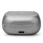 JBL Live Beam 3 Noise-Cancelling Earbuds with Smart Case (Silver)