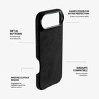 iPhone 17 Air - Alcantara Case - Deep Black