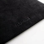 Alcantara Pouch - Deep Black