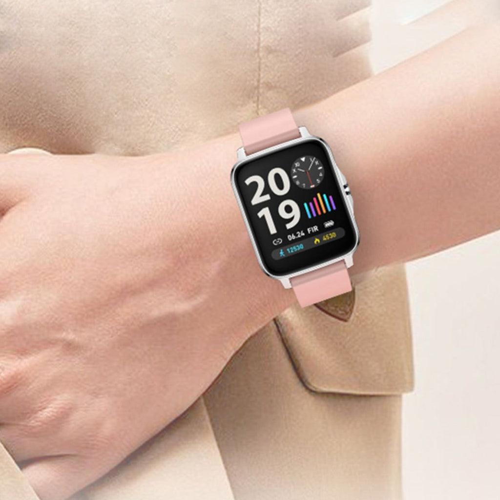 Lifestyle Smart Watch Heart Health Monitor And More - Silver Grey