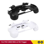 Gamepad Hand Grip Joystick Shell Case with L2 R2 Trigger Buttons for PS Vita 2000 Slim and Front L2 R2 Kits