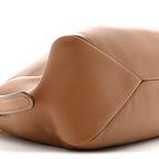Soft Calfskin Large Aimee Shoulder Bag Caramel