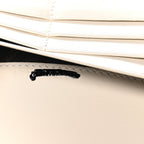 Boarded Plutone Calfskin Horsebit 1955 Wallet On Chain Mystic White