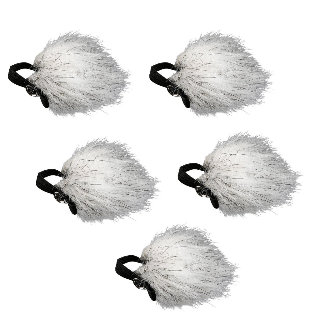 Movo WS10n Universal Furry Mic Windscreen 5 PACK