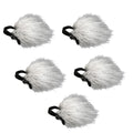 Movo WS10n Universal Furry Mic Windscreen 5 PACK