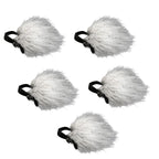 Movo WS10n Universal Furry Mic Windscreen 5 PACK