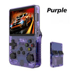 R36S Retro Handheld Game Console - 128GB, Linux System, 3.5 Inch IPS Display, Portable Gaming Device, Ideal Gift for Kids