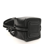 Smooth Calfskin Micro Bale Bag Black