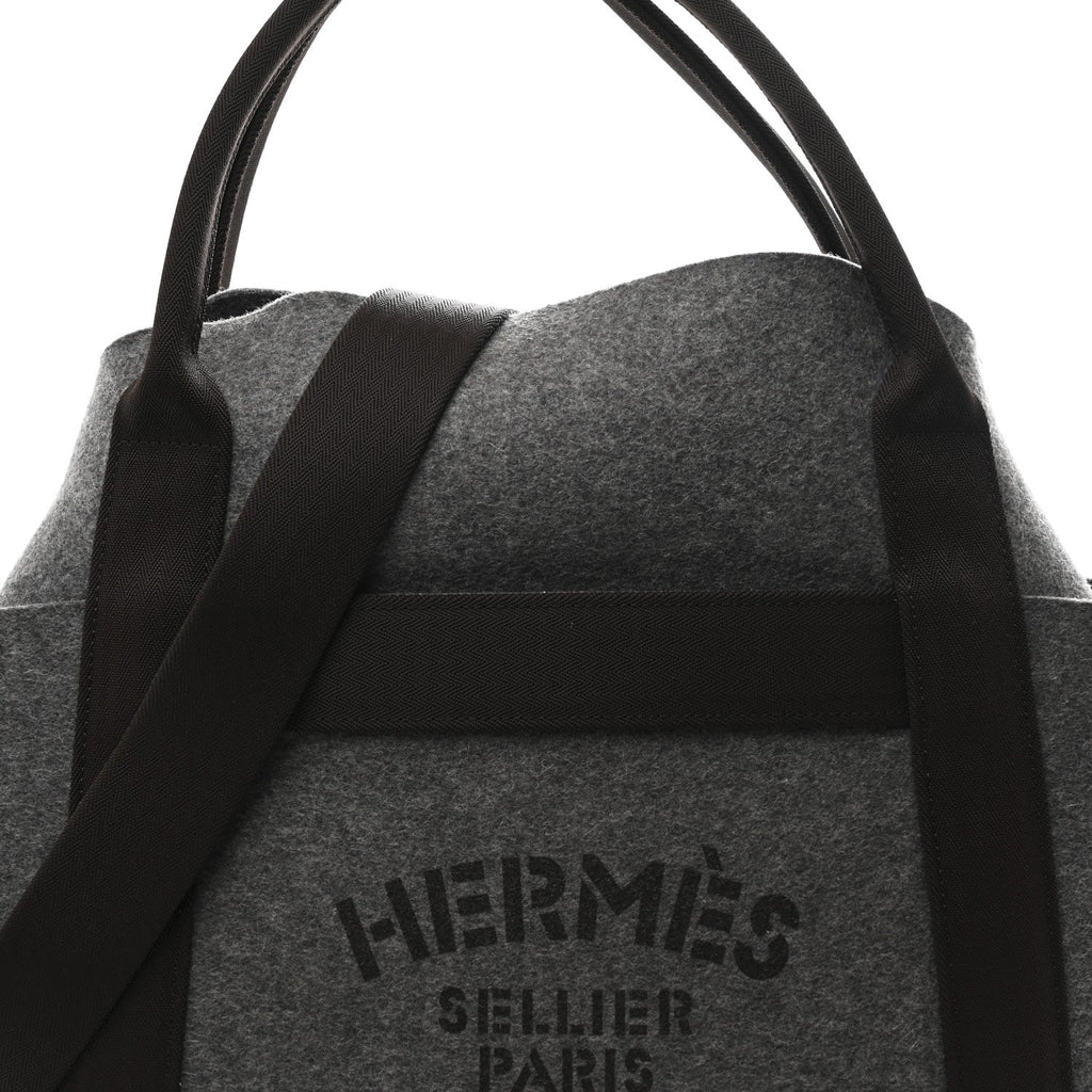 Felt Sac De Pansage Groom Bag Acier