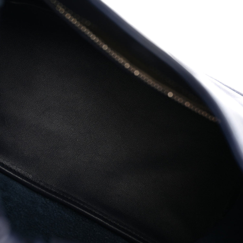Nappa Small Squeeze Bag Abyss Blue