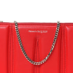 Calfskin Slash Pouch Welsh Red