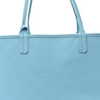 Goyardine Embroidered Flamingo Reversible Anjou PM Sky Blue