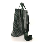 Goyardine Voltaire III Tote Green