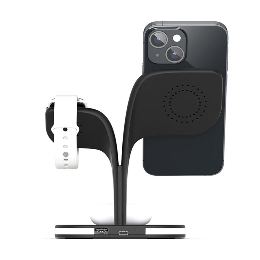 5 in 1 Fast Charge Charging Station in Black