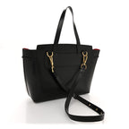 Calfskin Lady Bag Black Flamma