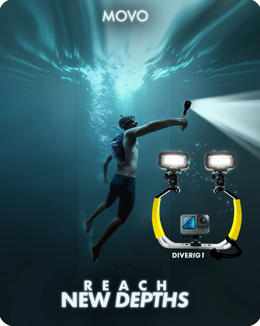 Movo DiveRig1 XL Diving Rig Bundle