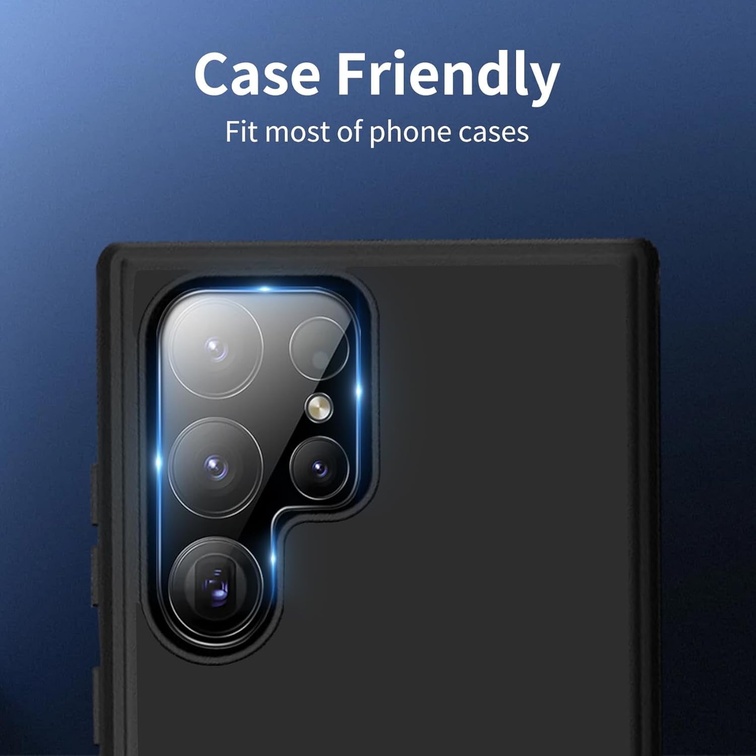 Entronix Clear Camera Lens Protector Compatible with Galaxy S25 Ultra - 2-Piece Combo