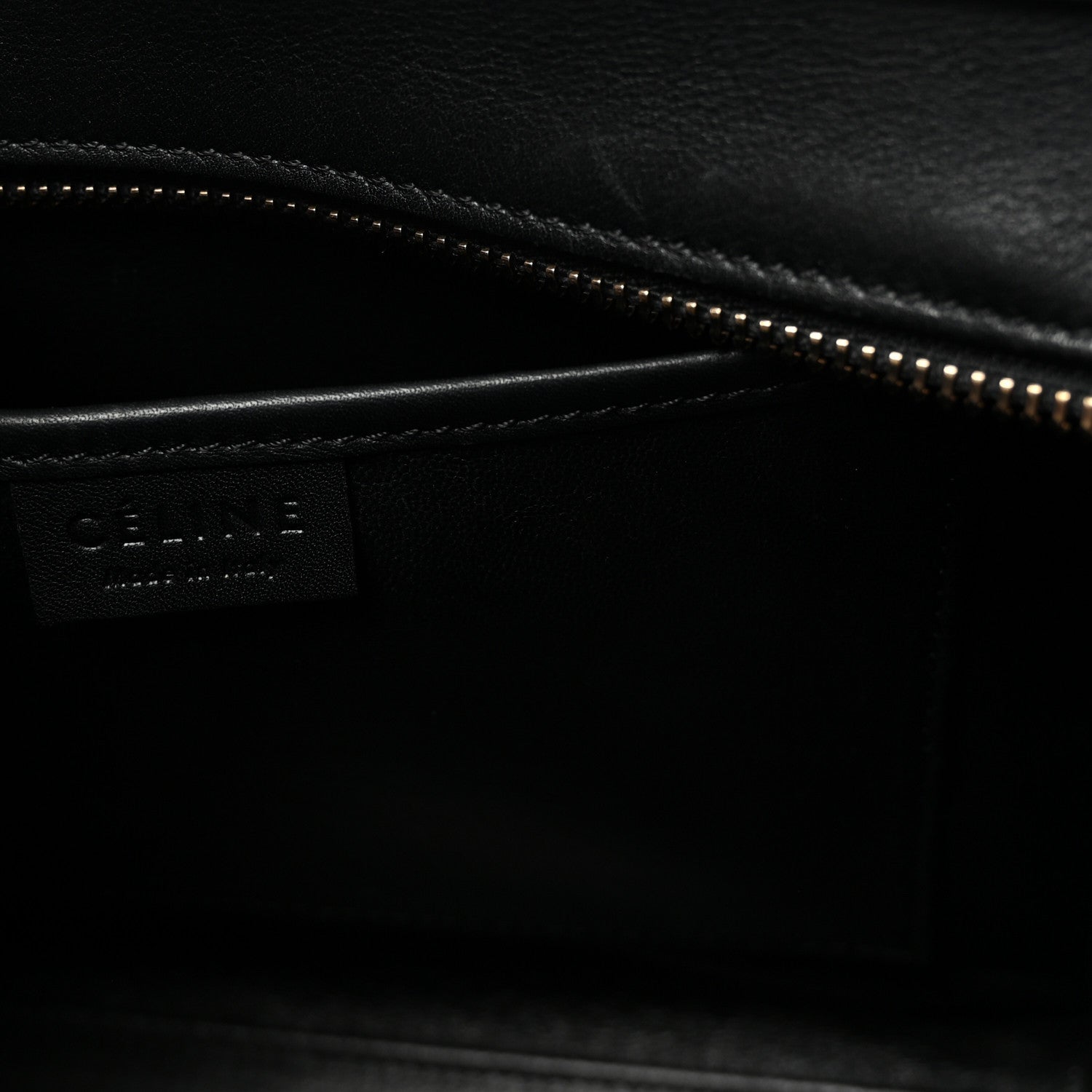 Smooth Calfskin Nano Luggage Black