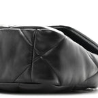 Lambskin Quilted Medium Chanel 19 Flap Black