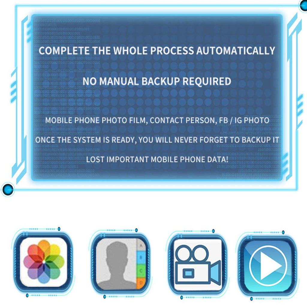 EZ SmartPhone Auto Picture and Data Backup Cube - 32Gb