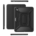 SAHARA - Raider Series Heavy Duty Folio Case for Apple iPad 10.9'' (10th Gen) and iPad 11'' (A16) - Black