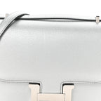 Metallic Chevre Chamkilight Constance 18 Argent