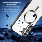 [DIS] Entronix [Magnetic] Case Compatible with Galaxy S26 Ultra - [Clear Back] Luxury Glossy Cover