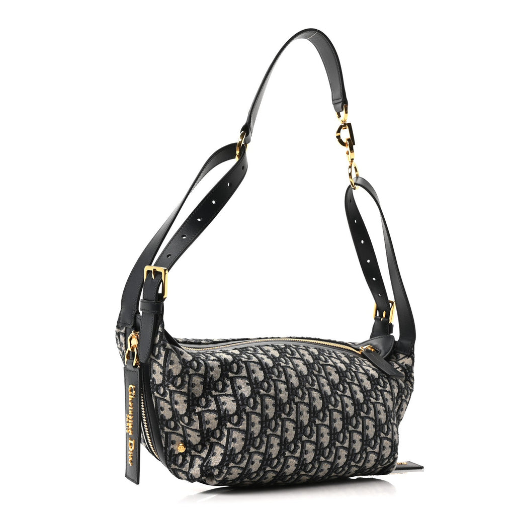Oblique Small D-Journey Bag Blue