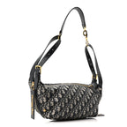 Oblique Small D-Journey Bag Blue