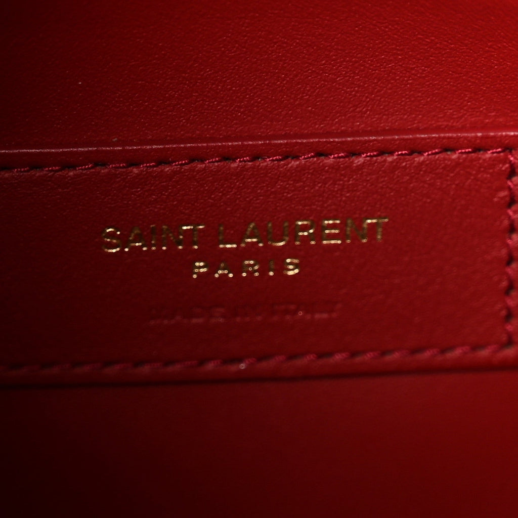 Smooth Calfskin Small Le 5 A 7 Soft Hobo Rouge Legion