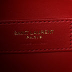 Smooth Calfskin Small Le 5 A 7 Soft Hobo Rouge Legion