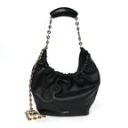 Nappa Small Squeeze Bag Black