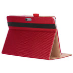 SAHARA - Venture Series Carbon Fiber Pattern Folio Case - Microsoft Surface Go 4 and Go 3