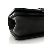 Caviar Quilted Small Boy Flap Black