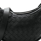 Nappa Intrecciato Small Gemelli Multipocket Bag Black