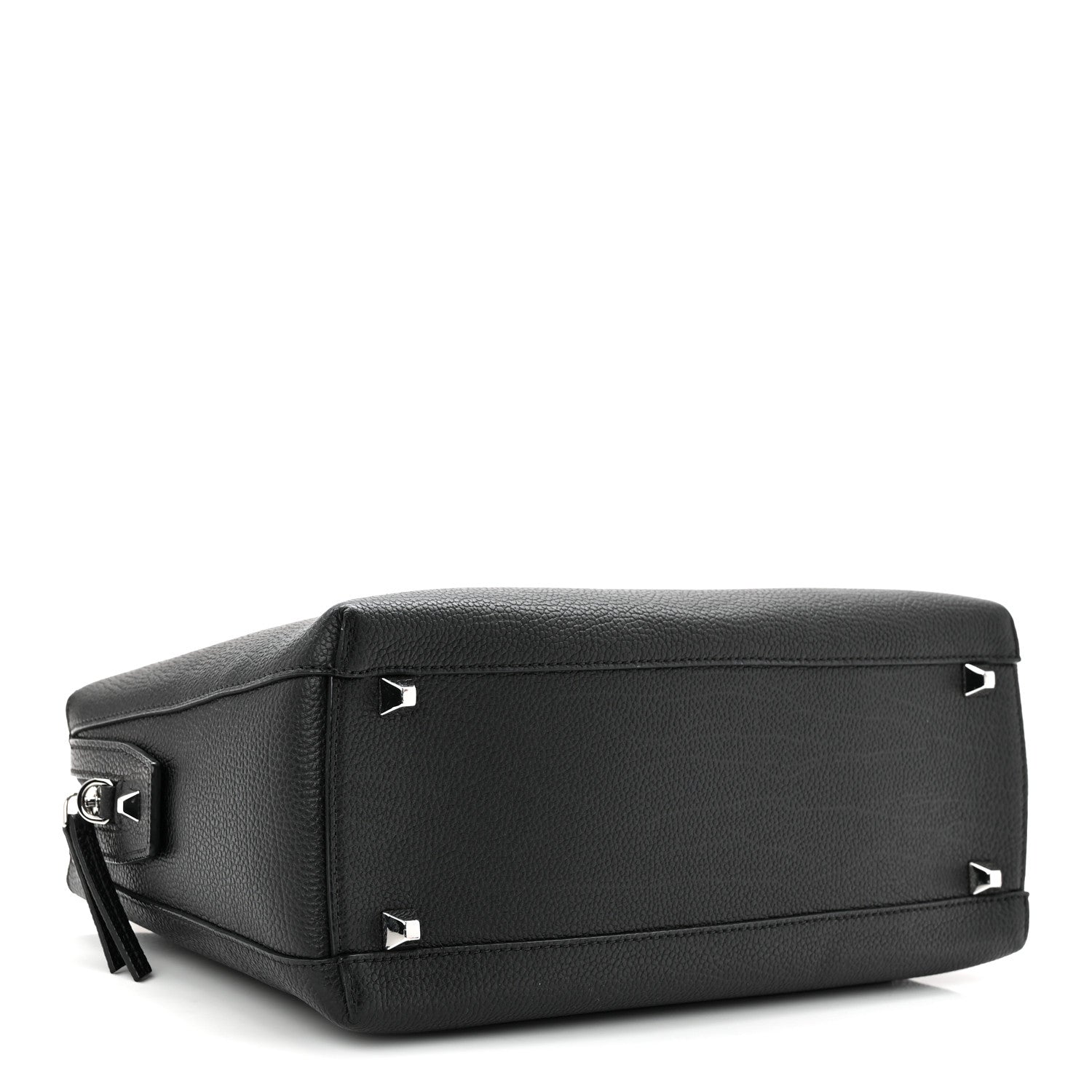 Grained Calfskin Medium Ella Boston Black