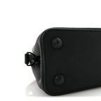 Taurillon Capucines East West MM Matte Black
