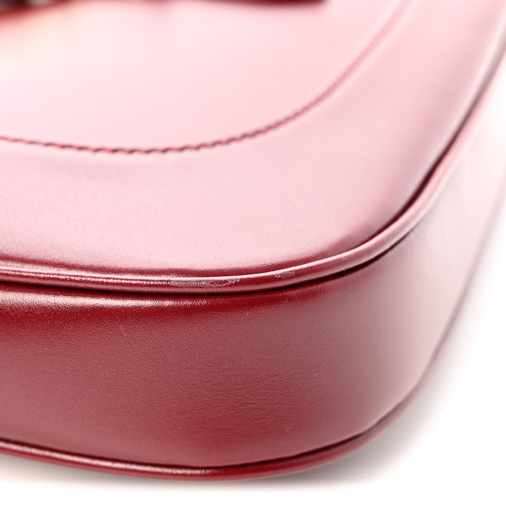 Ancora Calfskin Web Medium Jackie 1961 Hobo Rosso