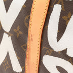 Monogram Graffiti Keepall 50 Silver