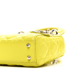 Lambskin Cannage Nano Lady Dior Acid