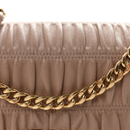 Nappa Gaufre Flap Cipria