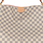 Damier Azur Graceful MM Rose Ballerine