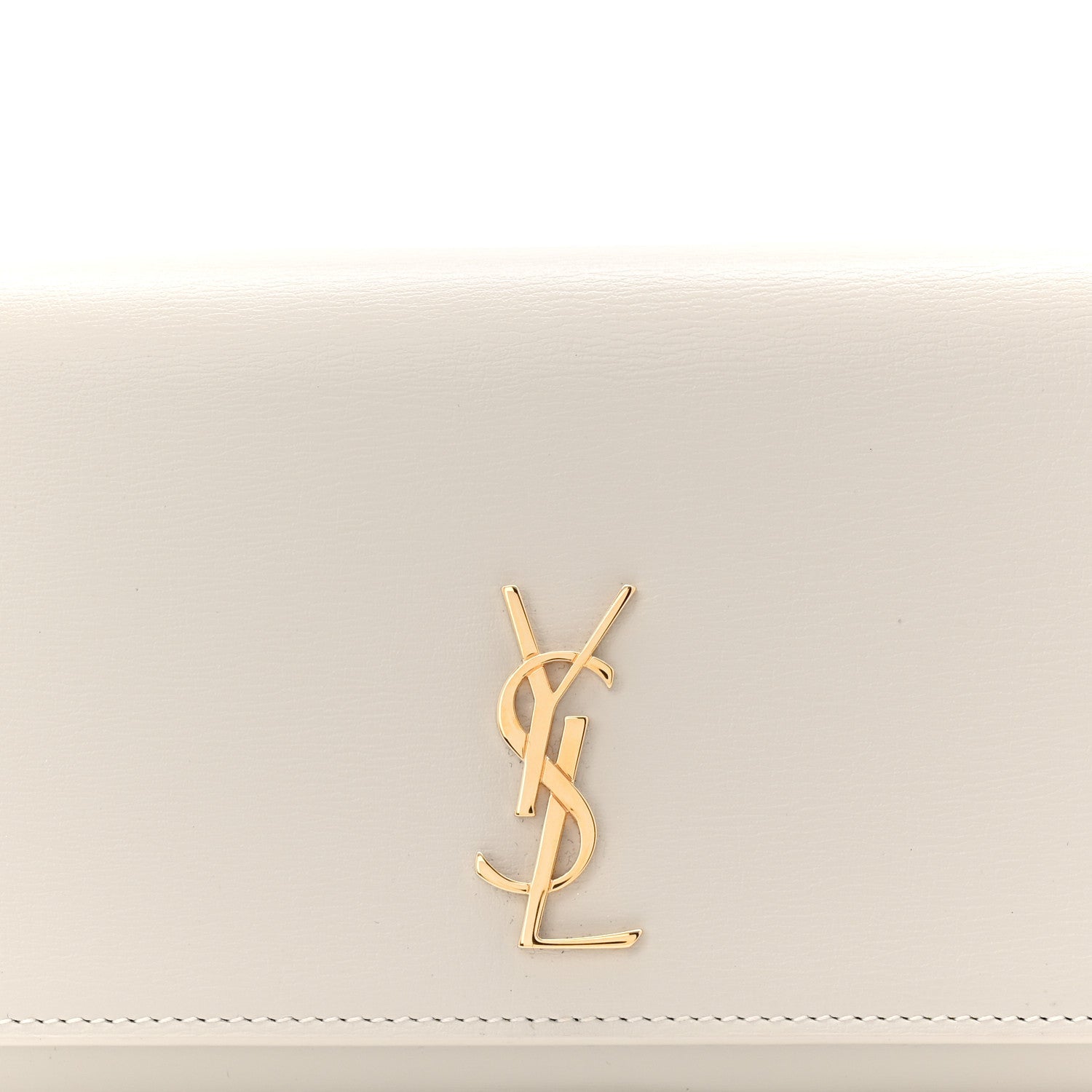 Smooth Calfskin Monogram Phone Holder Crossbody Crema Soft
